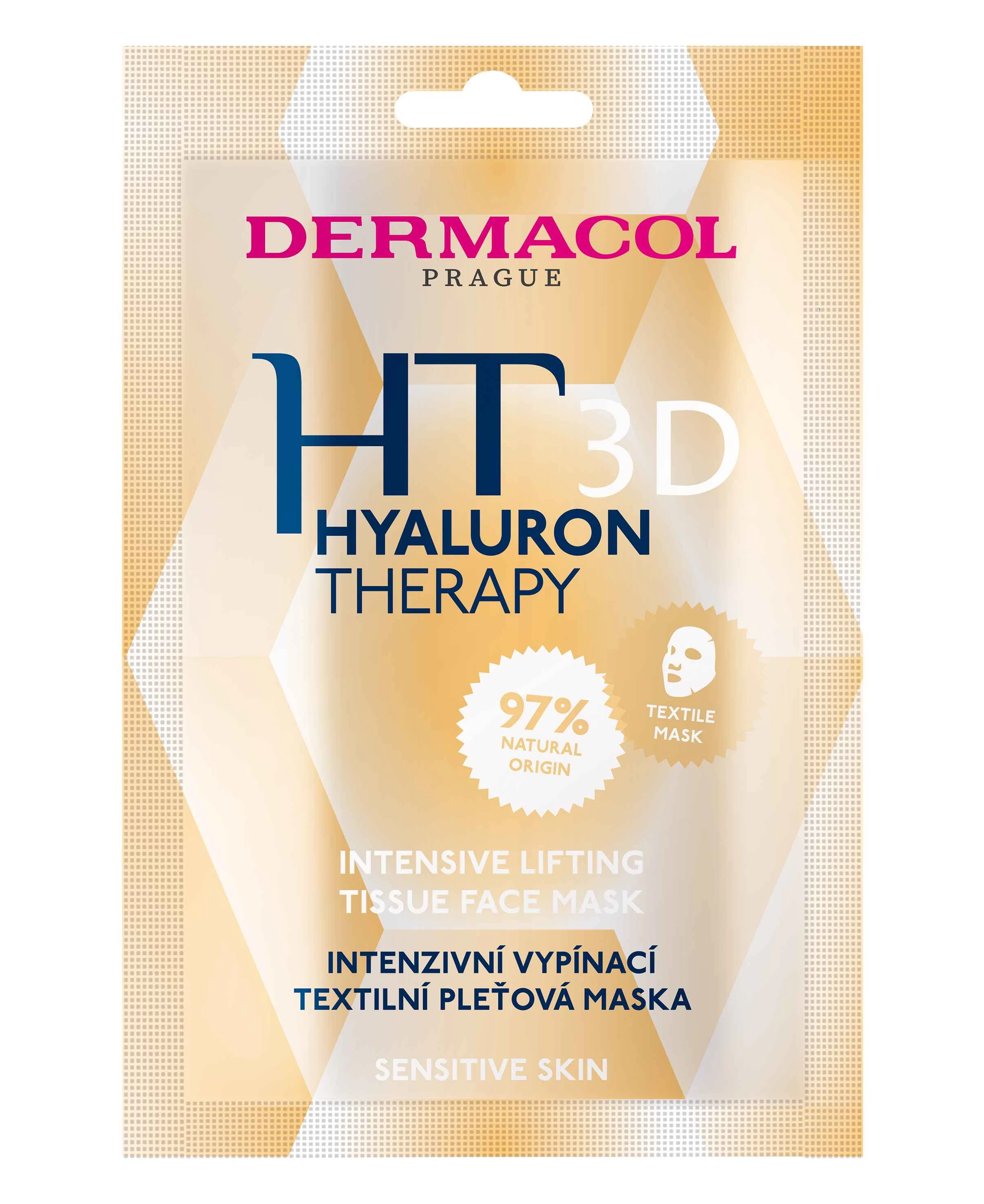 Dermacol Hyaluron Therapy 3D textilná pleťová maska