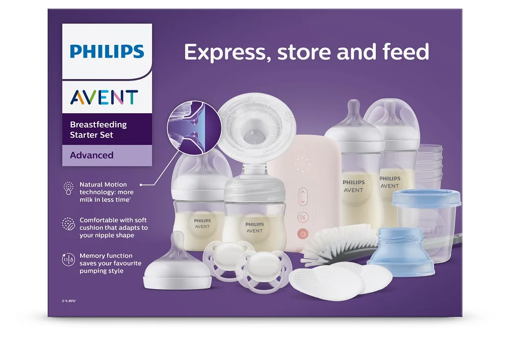 Philips AVENT Odsávačka materského mlieka elektrická sada SCD340/31 1×1 ks, odsávačka materského mlieka