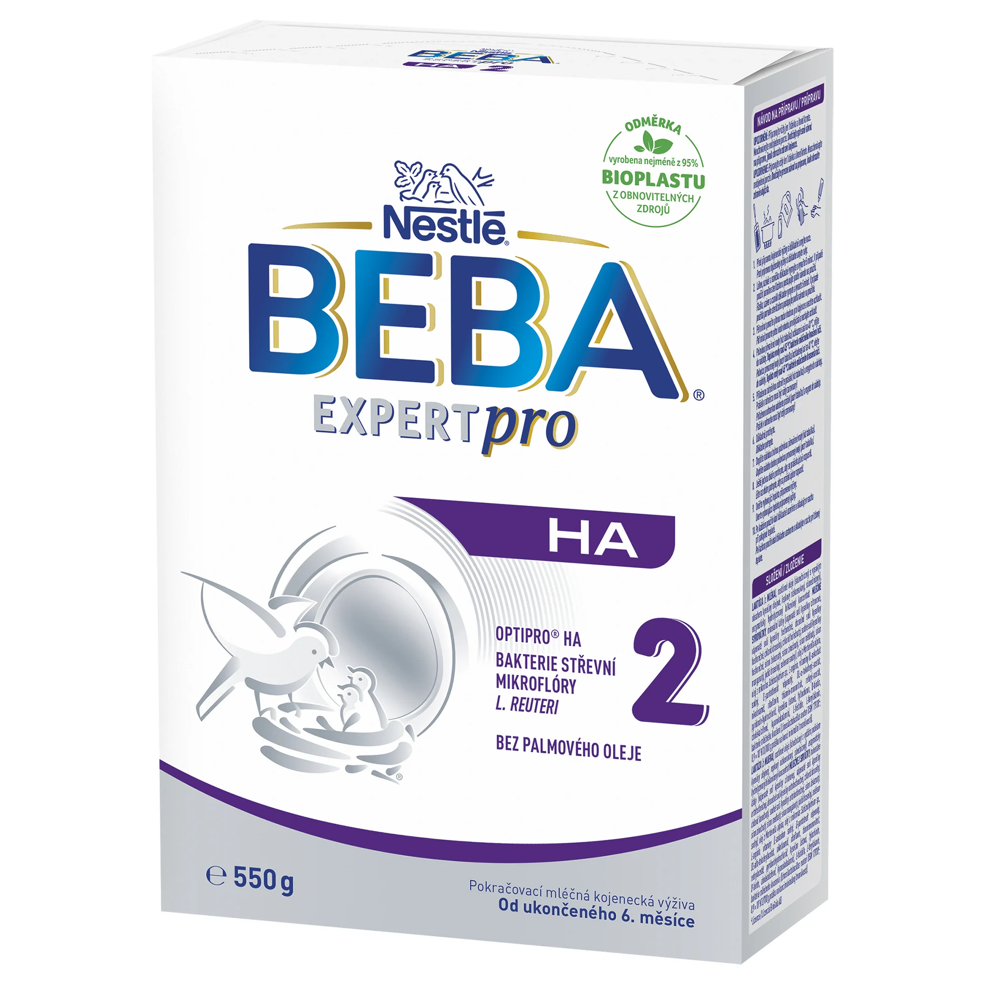 BEBA EXPERT pro HA 2; následná mliečna výživa