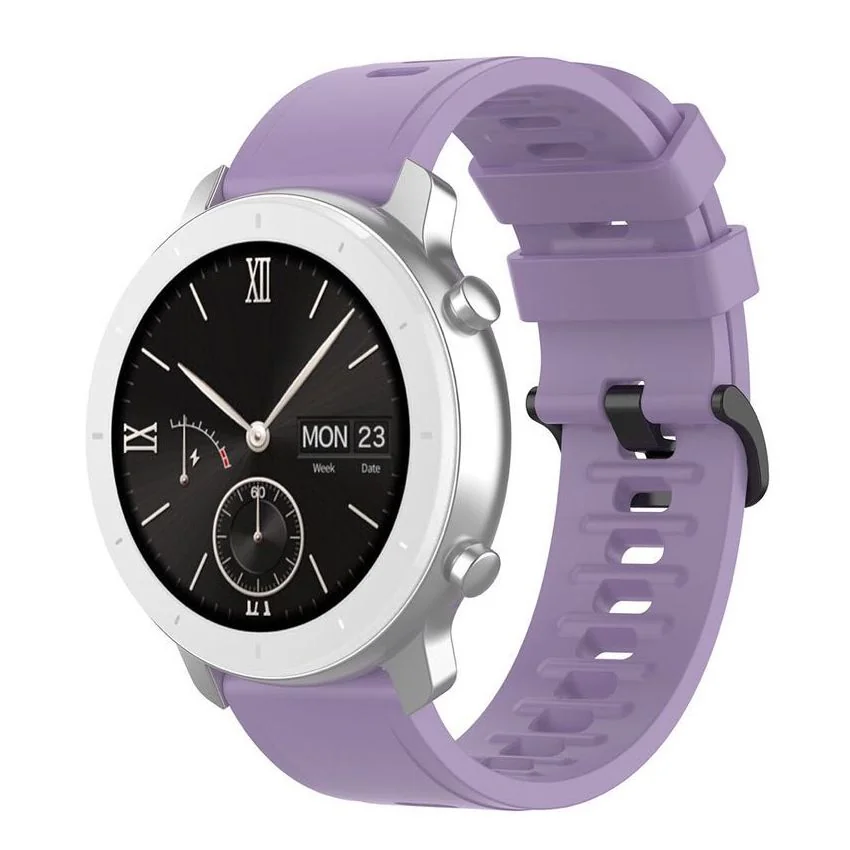 BStrap Silicone v3 remienok na Samsung Galaxy Watch 3 41mm purple