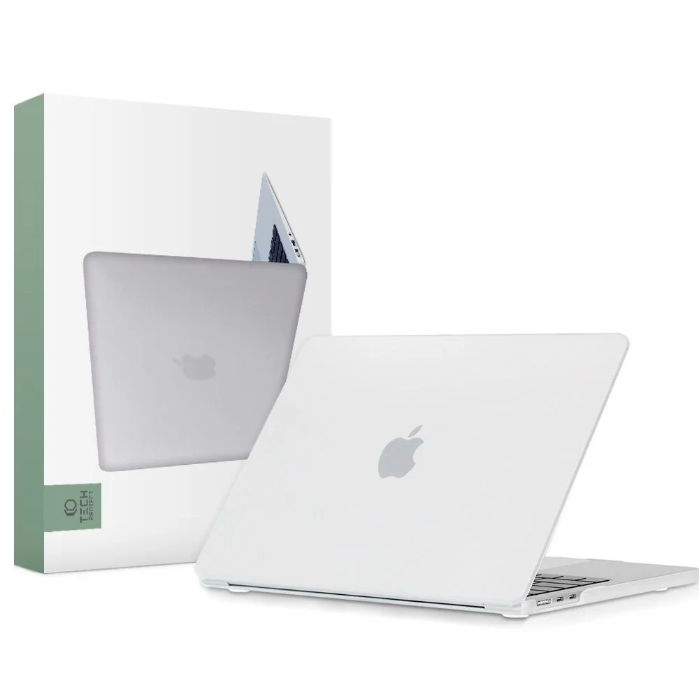 Tech-Protect Smartshell kryt na Macbook Air 13 2022, matný priesvitný