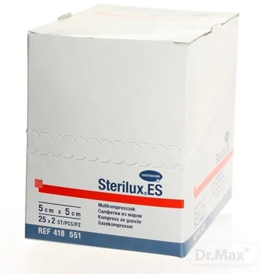 Hartmann STERILUX ES kompres sterilný 1