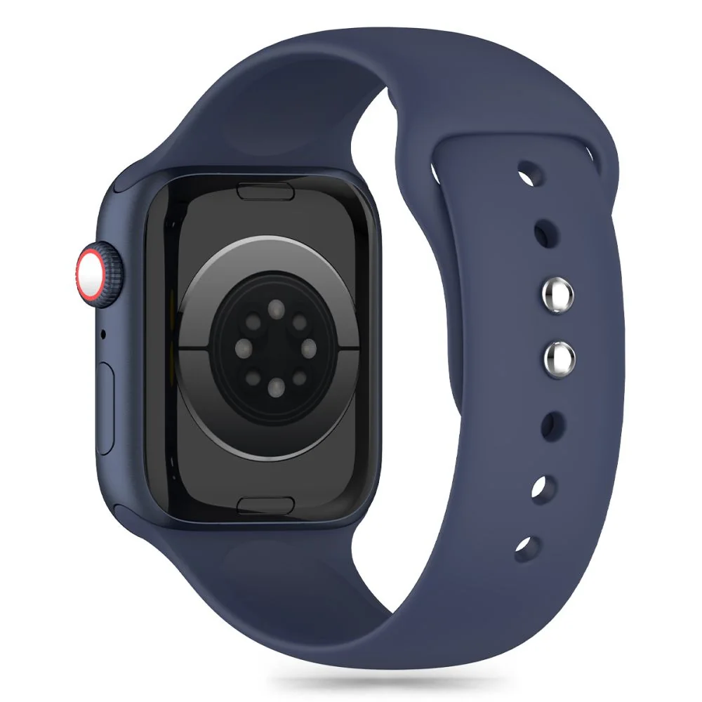 Tech-Protect Silicone remienok na Apple Watch 42/44/45/49mm midnightblue