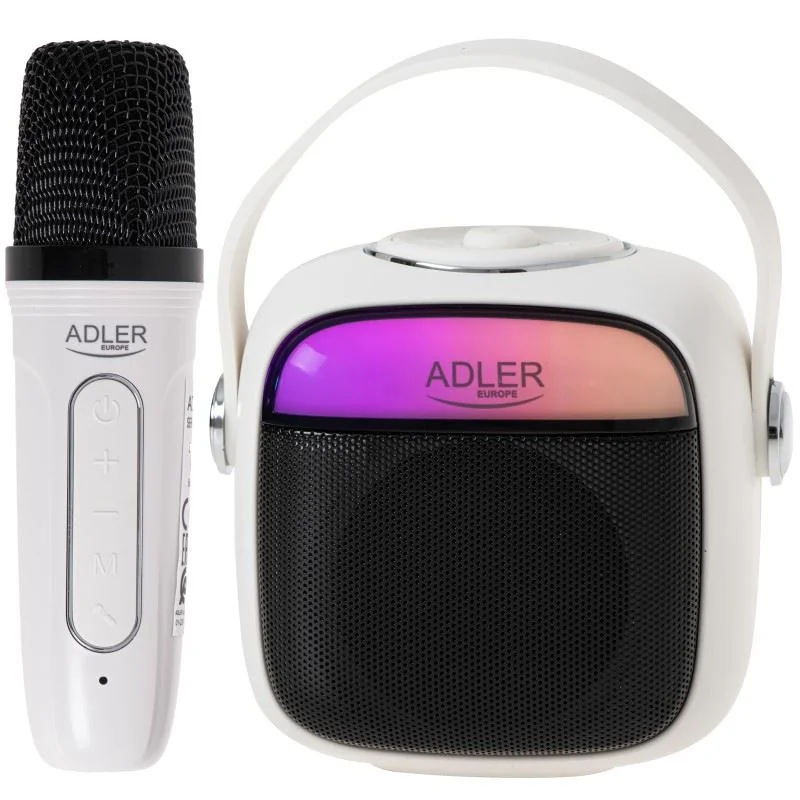 Karaoke set Adler AD 1199 biely 