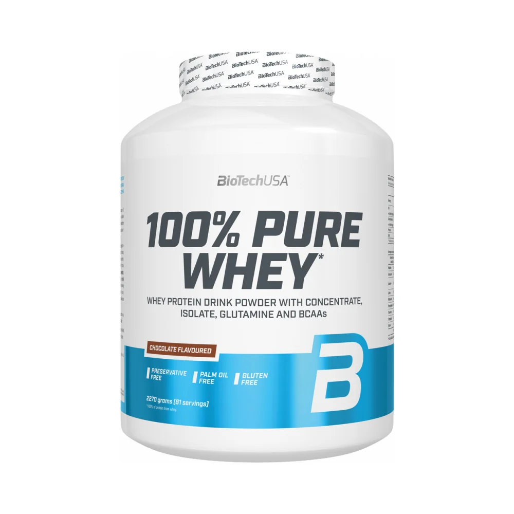 BioTech USA 100% Pure Whey 2270 g čokolada-arašidové maslo