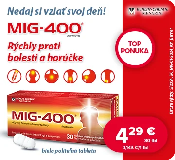 MIG 400 TOP PONUKA