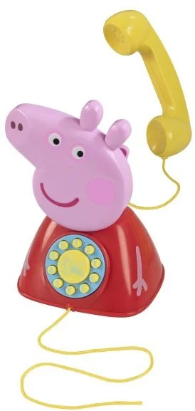 Alltoys telefón prasiatko Peppa 1×1 ks, telefón prasiatko