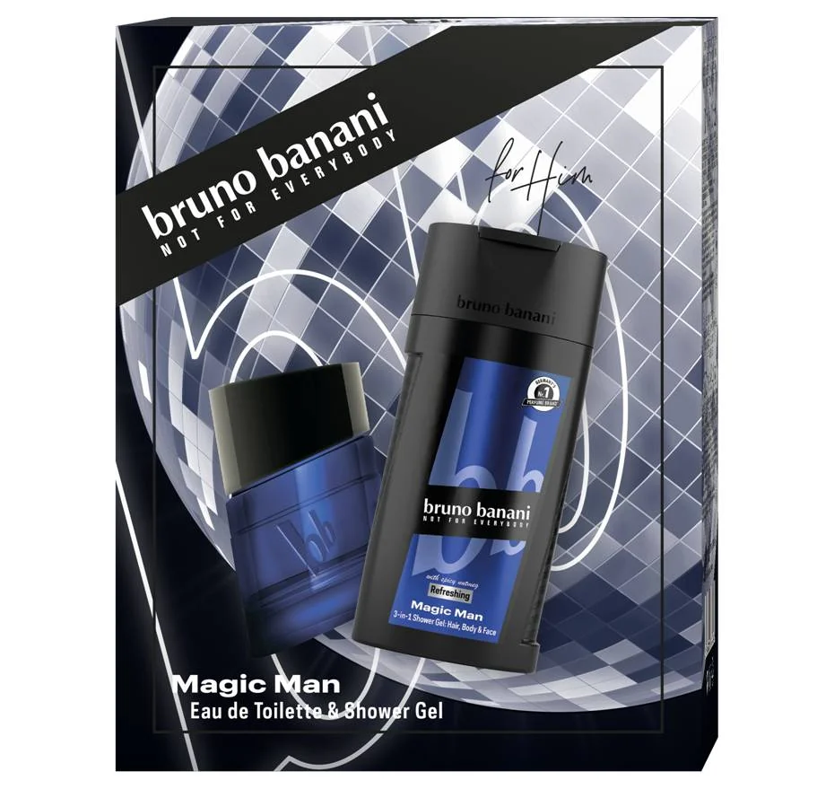 Bruno Banani Magic Man EDT 30ml +SG 250ml