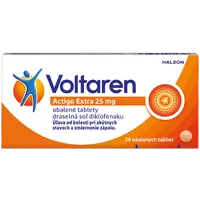 Voltaren Actigo Extra 25 mg tablety