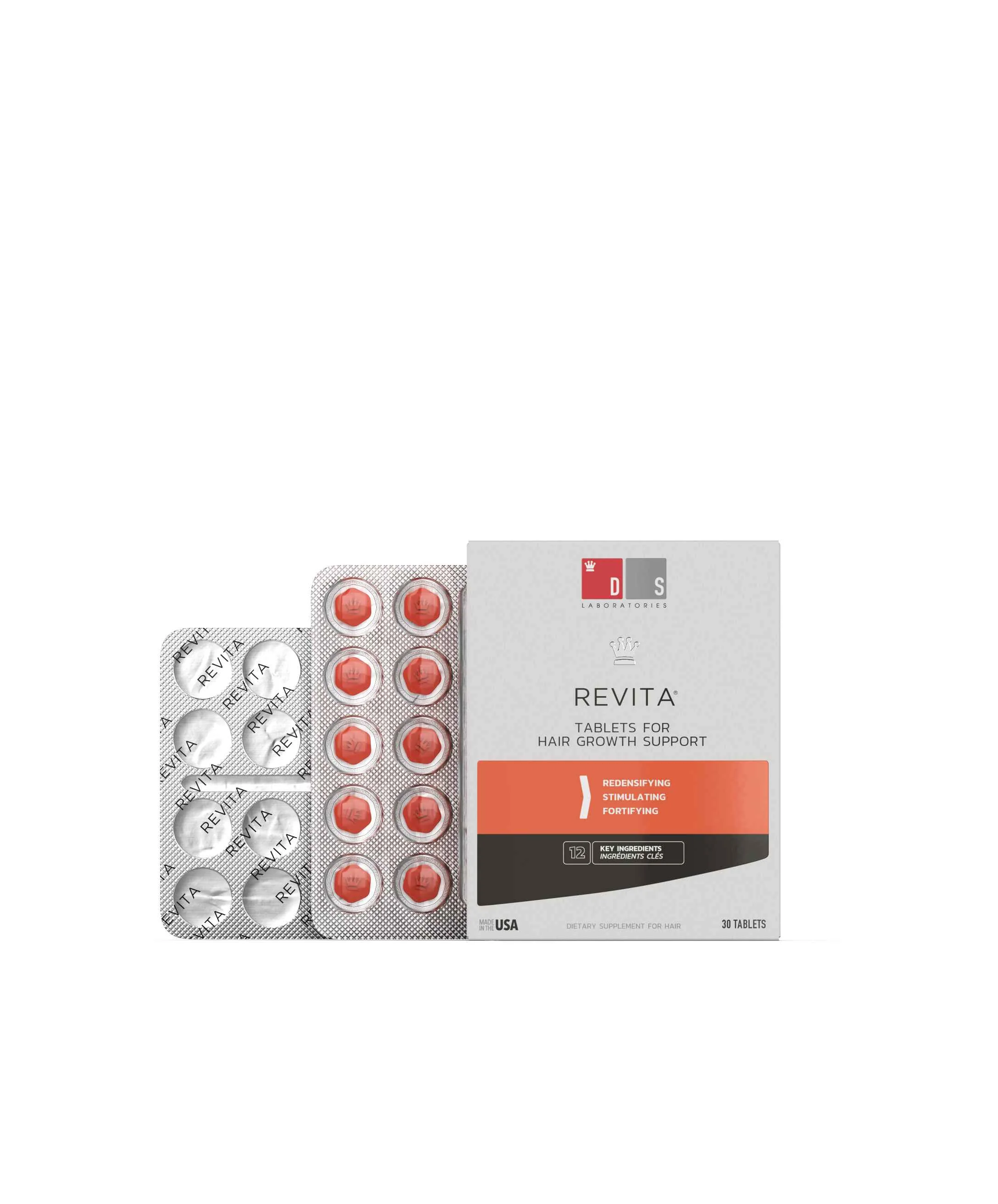 DS Laboratories vitamíny na vlasy REVITA 30 ks 1×30 ks, vitamíny na vlasy