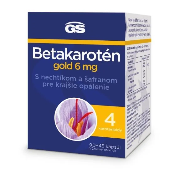 GS Betakarotén gold 6 mg