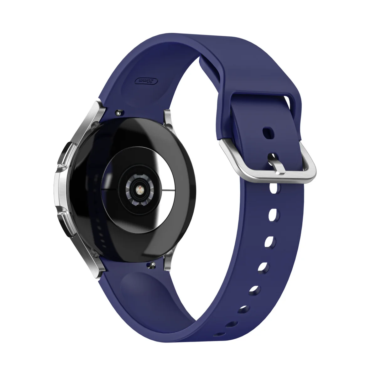 Bstrap Silicone remienok na Samsung Galaxy Watch 4 / 5 / 5 Pro / 6 dark blue