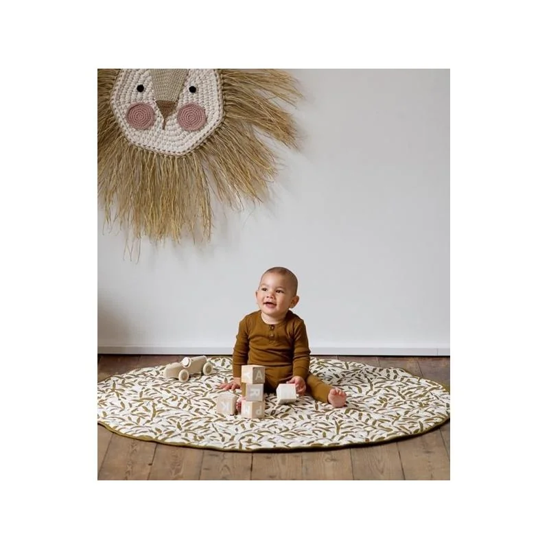 TODDLEKIND - Organic Luxe Mat Hracia deka Sand Castle 