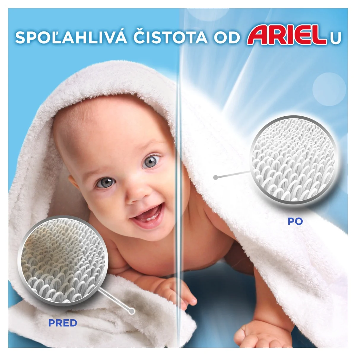 Ariel Gelové tablety 31ks Sensitive skin 1×31 ks