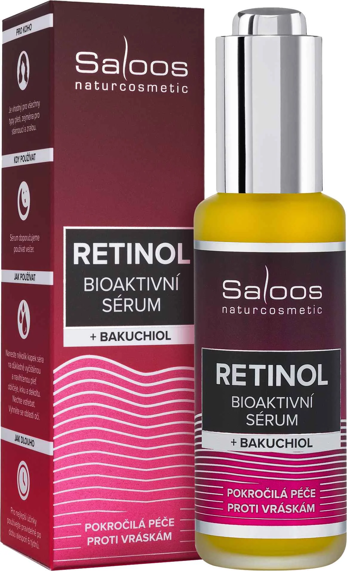 SALOOS RETINOL bioaktívne pleťové sérum