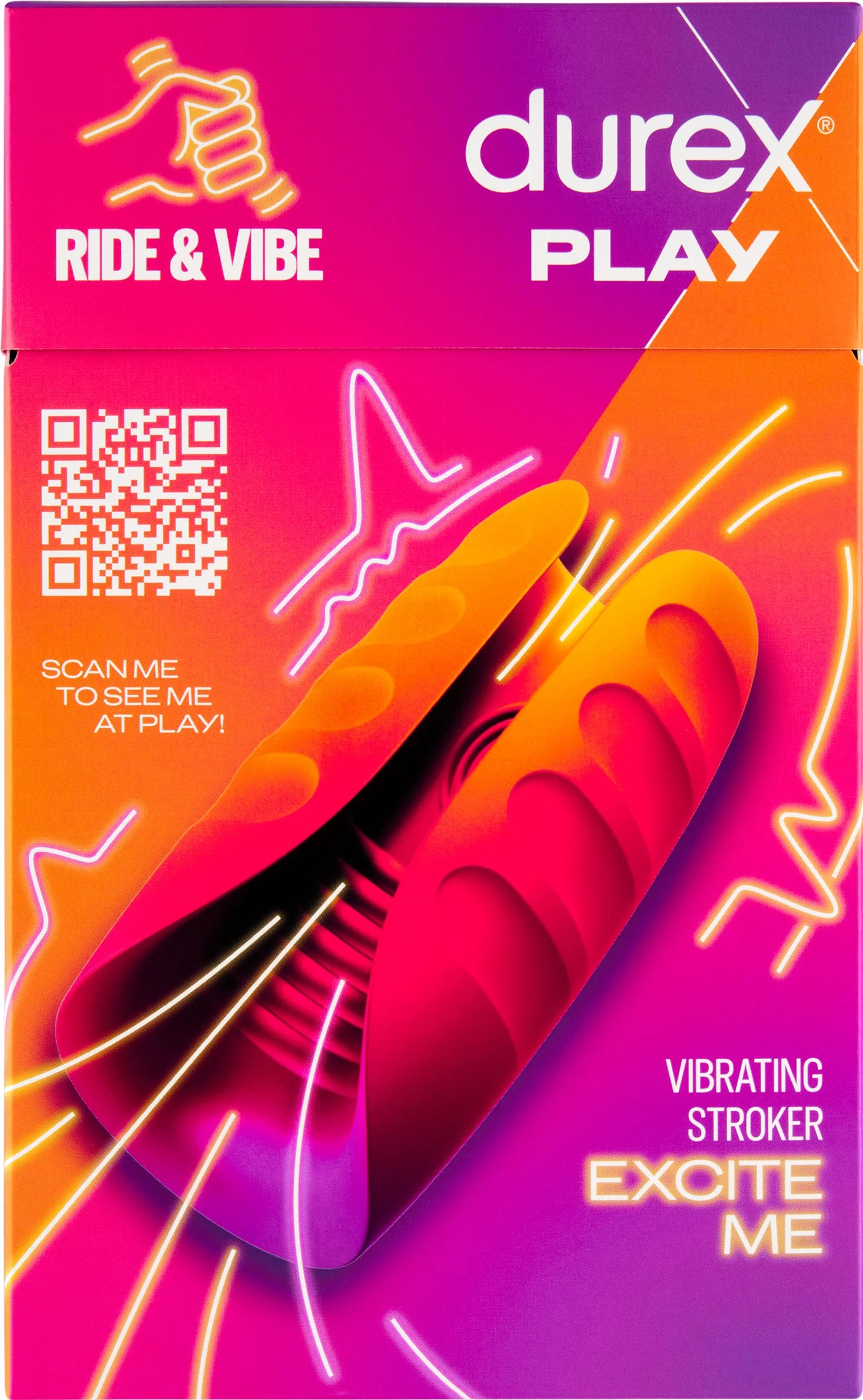 DUREX Play Vibračný masturbátor 1×1 ks, masturbátor