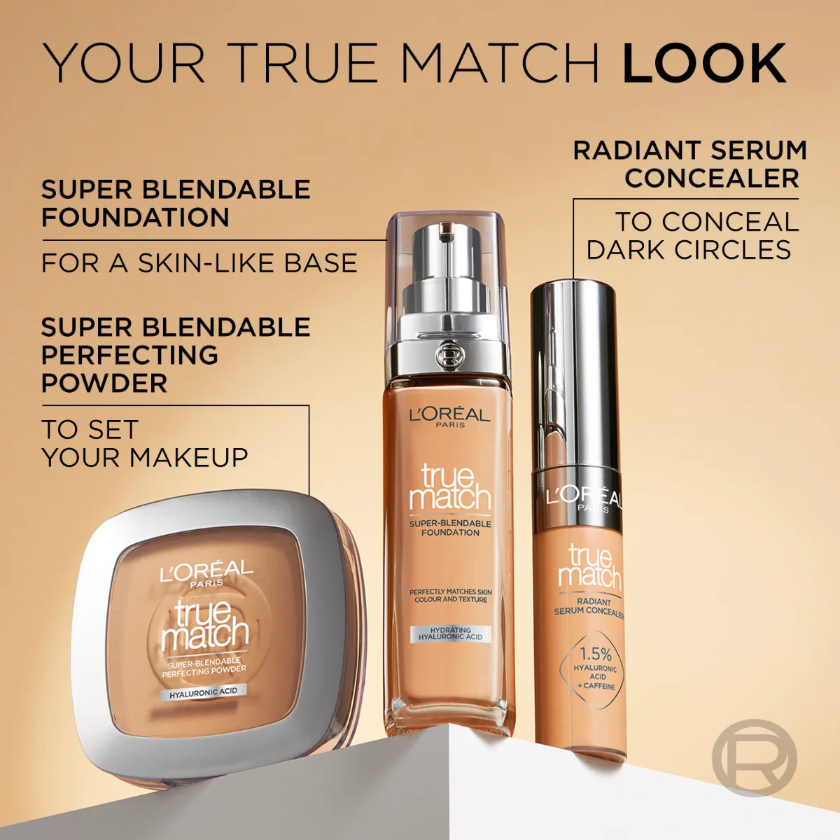 L´Oréal Paris True Match Mejkap 1.N 1×30 ml, make-up