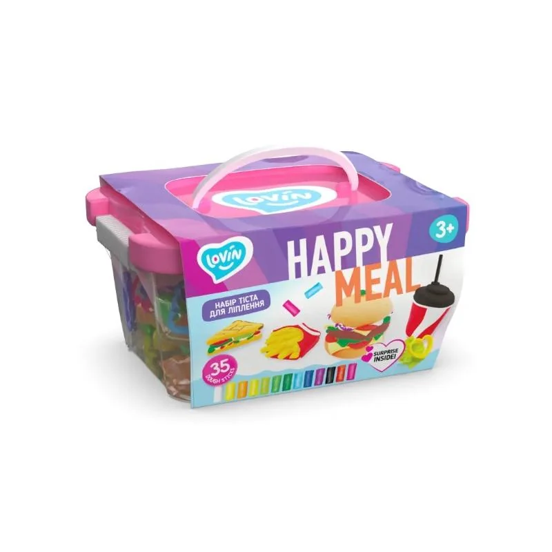 Modelovacia hmota sada Happy Meal