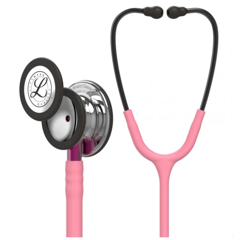 Littmann Classic III Mirror Finish, Stetoskop pre internú medicínu, ružový 5962 TOW017530