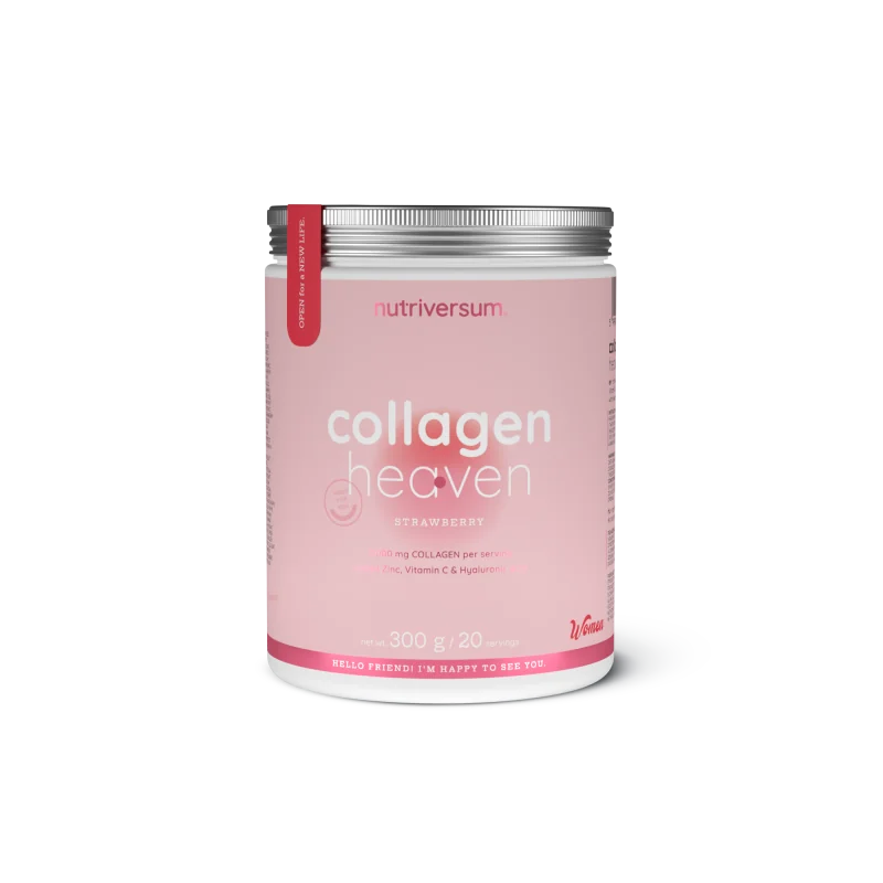 Nutriversum - WOMEN - COLLAGEN HEAVEN 300 g - Príchuť jahoda