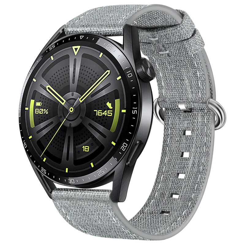 BStrap Denim remienok na Samsung Galaxy Watch Active 2 40/44mm gray