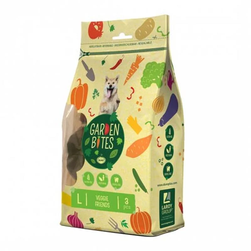 DUVO+ Garden Bites Veggie Friends 11cm 270g  3ks 