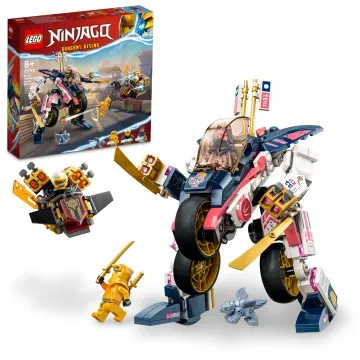 LEGO® NINJAGO® 71792 Sora a jeho transformačný motorobot 1×1 ks, lego stavebnica