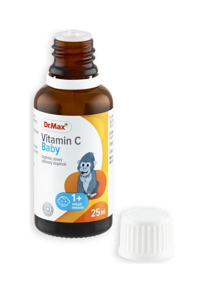 Dr. Max Vitamin C Baby 1×25 ml, vitamín C v kvapkách