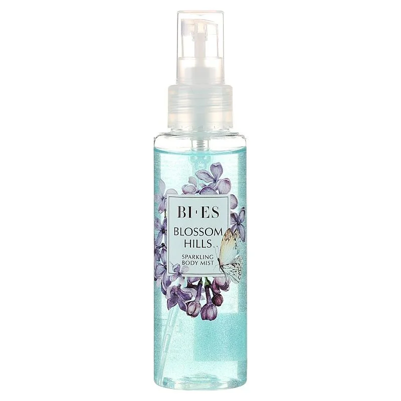 BI-ES BLOSSOM HILLS telový sprej s trblietkami 200ML