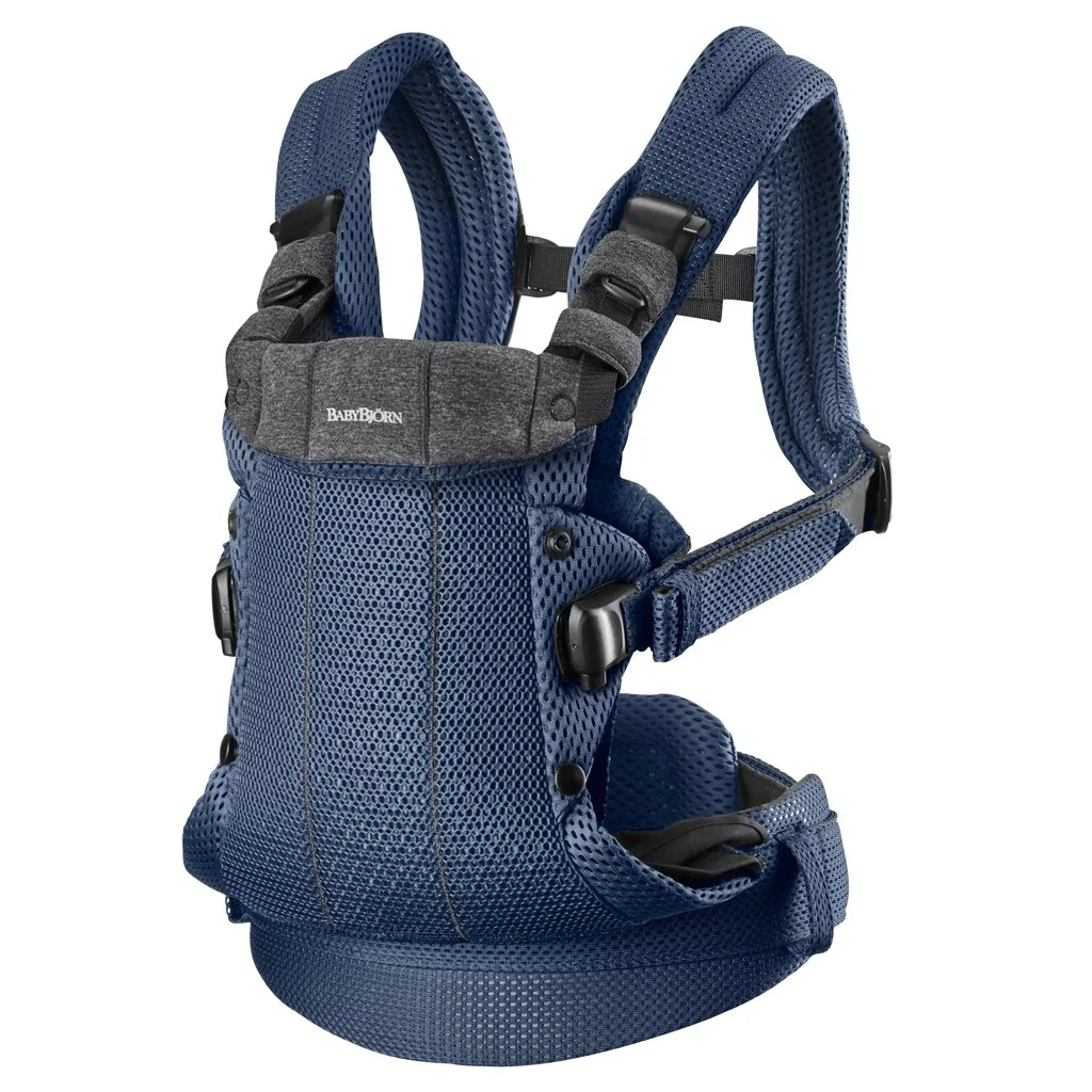 Nosič Harmony Navy blue 3D mesh, do 15 kg 