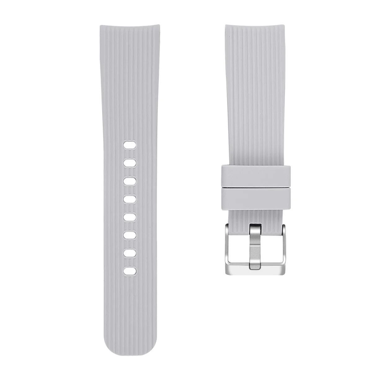 BStrap Silicone Line (Small) remienok na Garmin Venu 2 Plus, gray