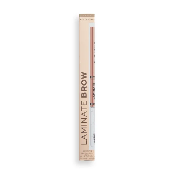 Revolution, Laminate Brow Bronde, ceruzka na obočie 1×2,10 g, ceruzka na obočie