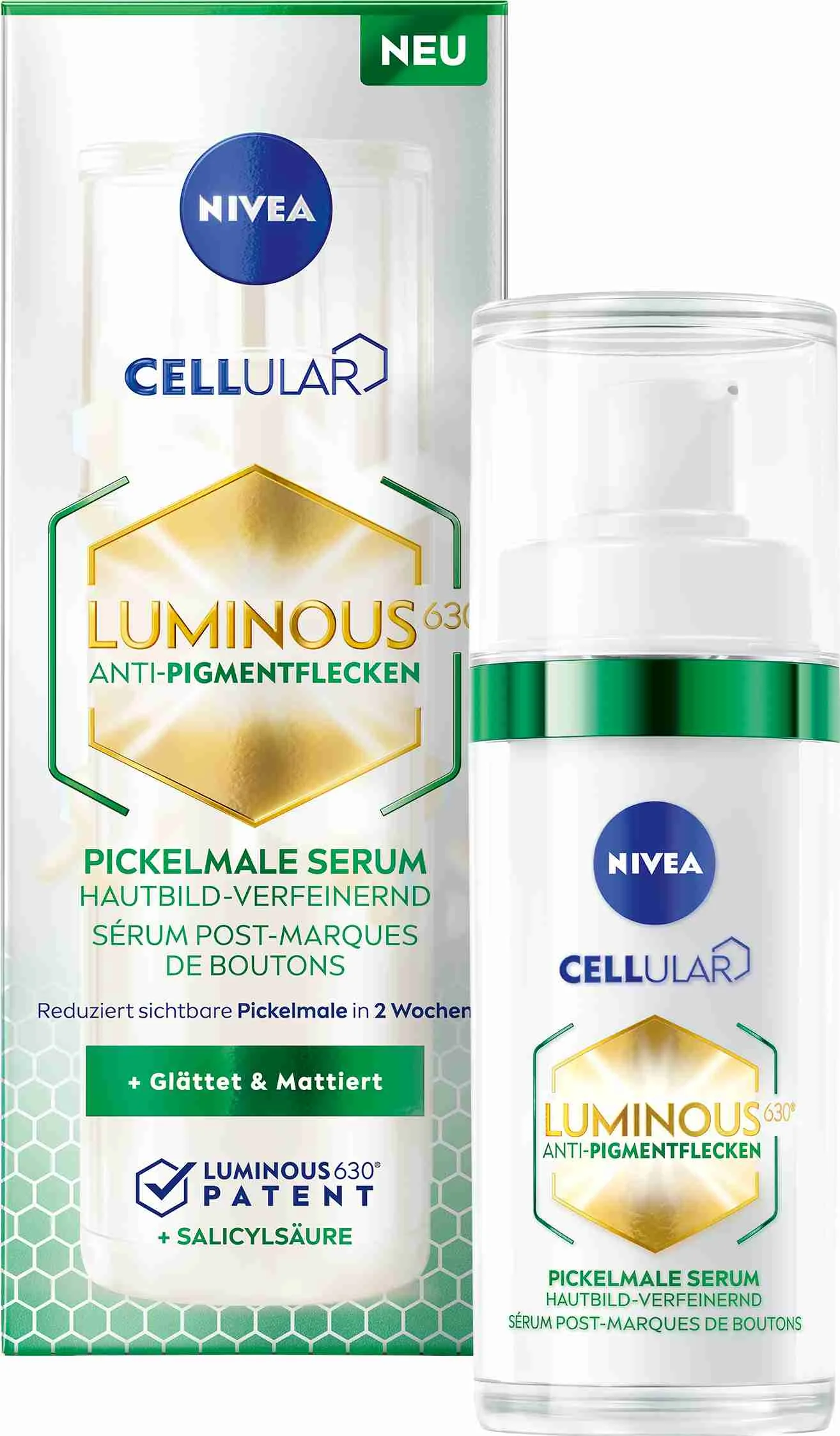 Nivea Sérum Cellular Luminous Post-Acne 1×30 ml, pleťové sérum