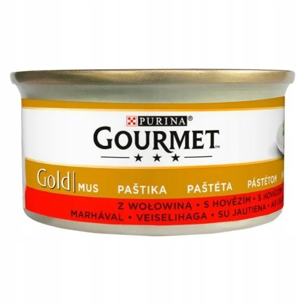 GOURMET GOLD Paštéta 24x85g Hovädzie