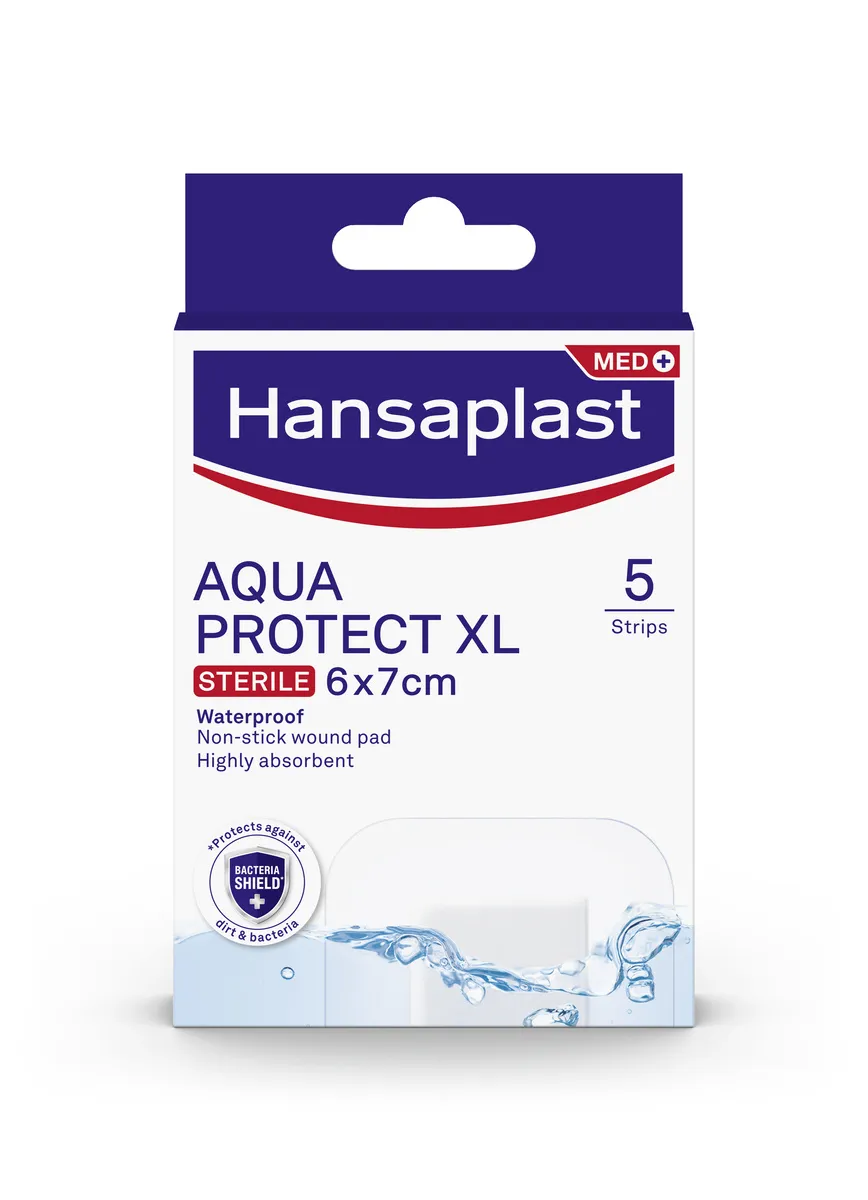 Hansaplast Aquaprotect XL náplast 1×5 ks, náplasti