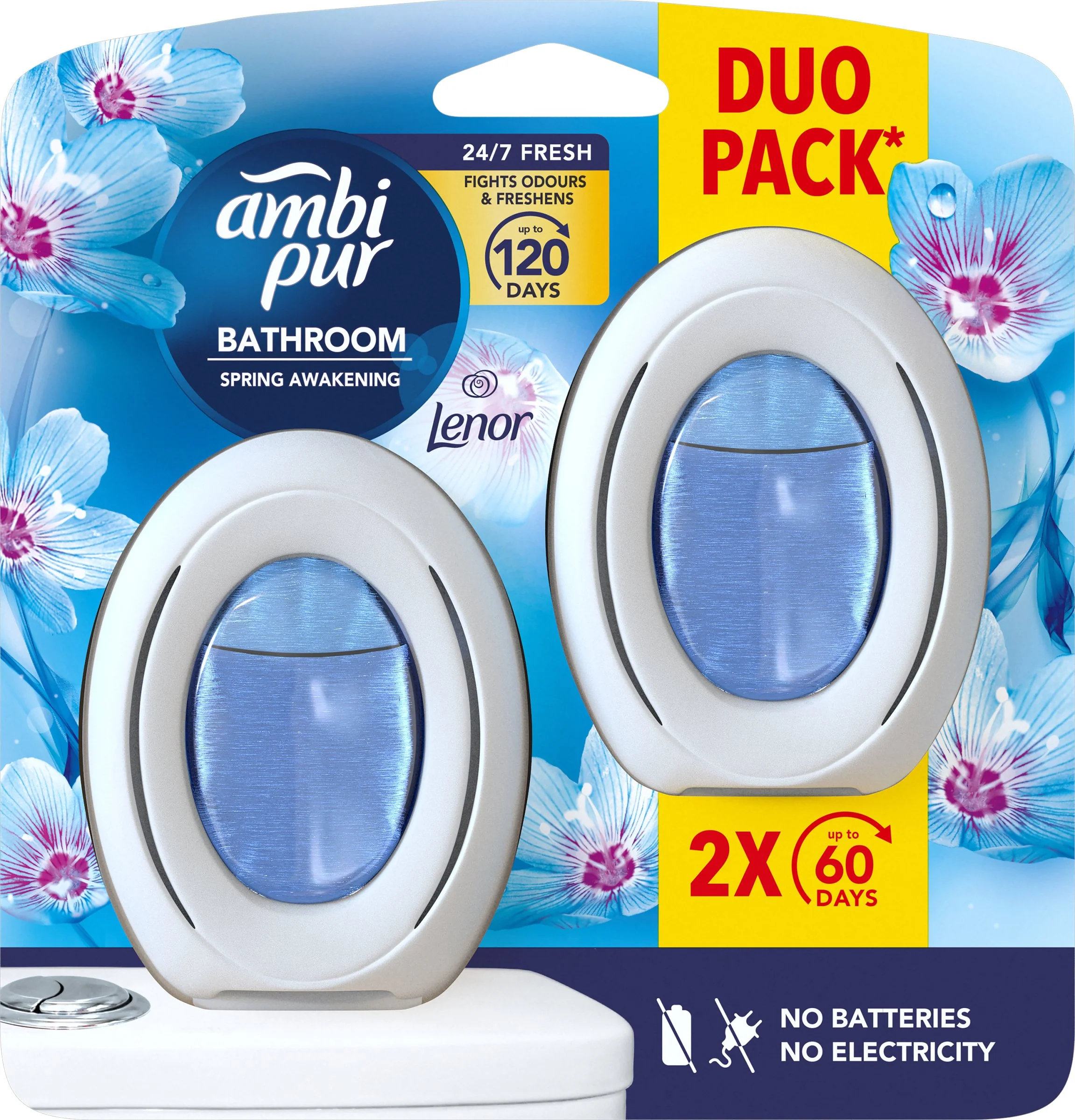 Ambi Pur Merlion DUO 2 x 8ml Lenor Spring Awakening