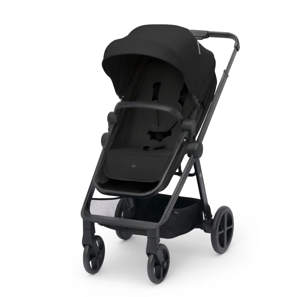 KINDERKRAFT Kočík kombinovaný 3v1 Newly Classic black + Mink PRO 1×1 ks, kombinovaný kočík