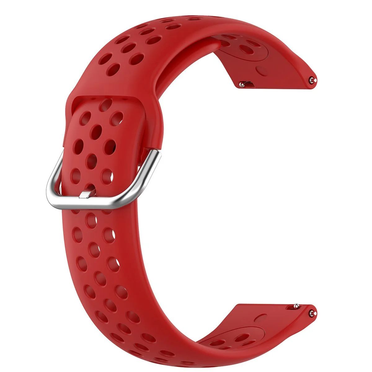 BStrap Silicone Dots remienok na Samsung Galaxy Watch 42mm remienok red