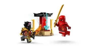 LEGO® NINJAGO® 71789 Kai a Ras v súboji auta s motorkou 1×1 ks, lego stavebnica