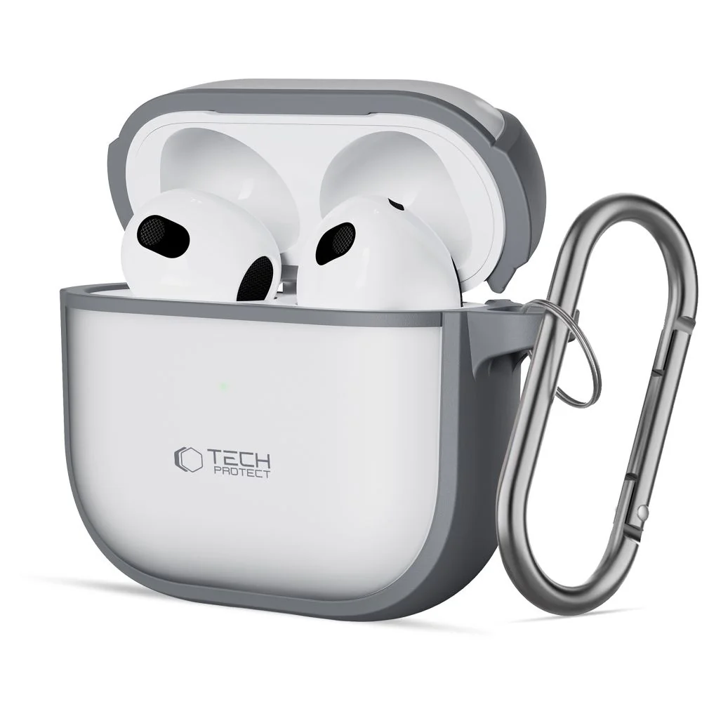 Tech-Protect Magmat puzdro na Apple AirPods 4, sivé 