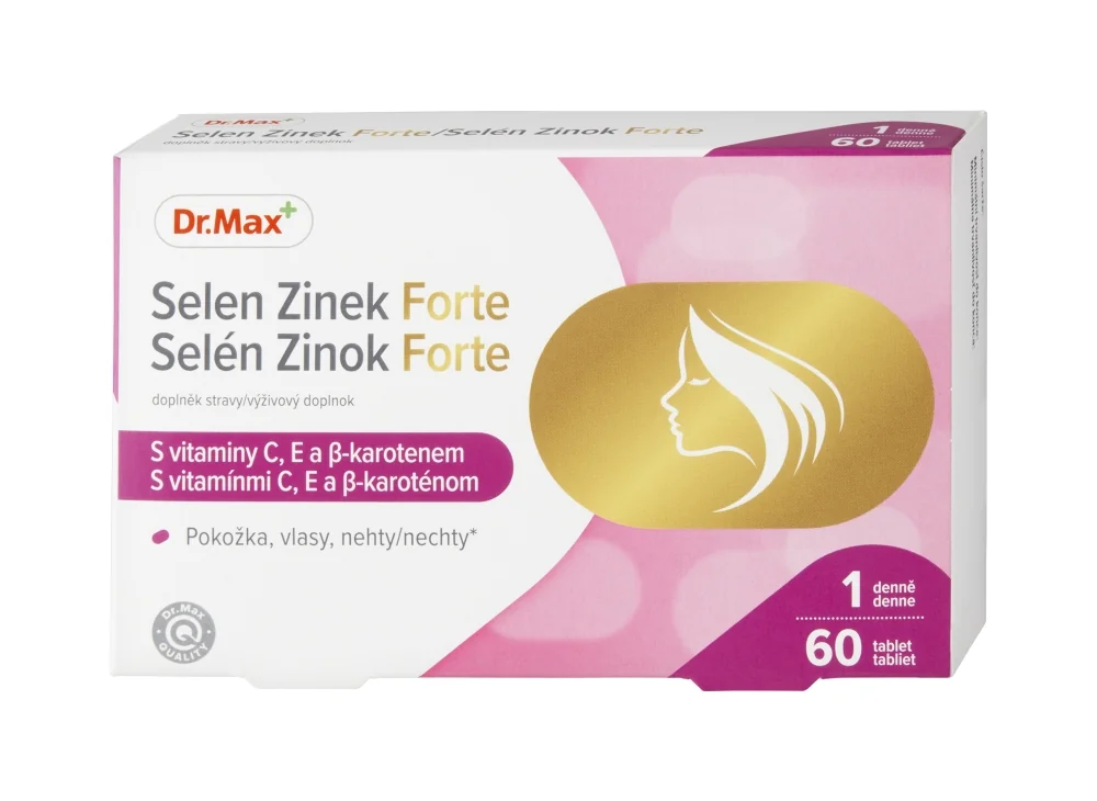 Dr. Max Selén Zinok Forte 1×60 tbl, výživový doplnok