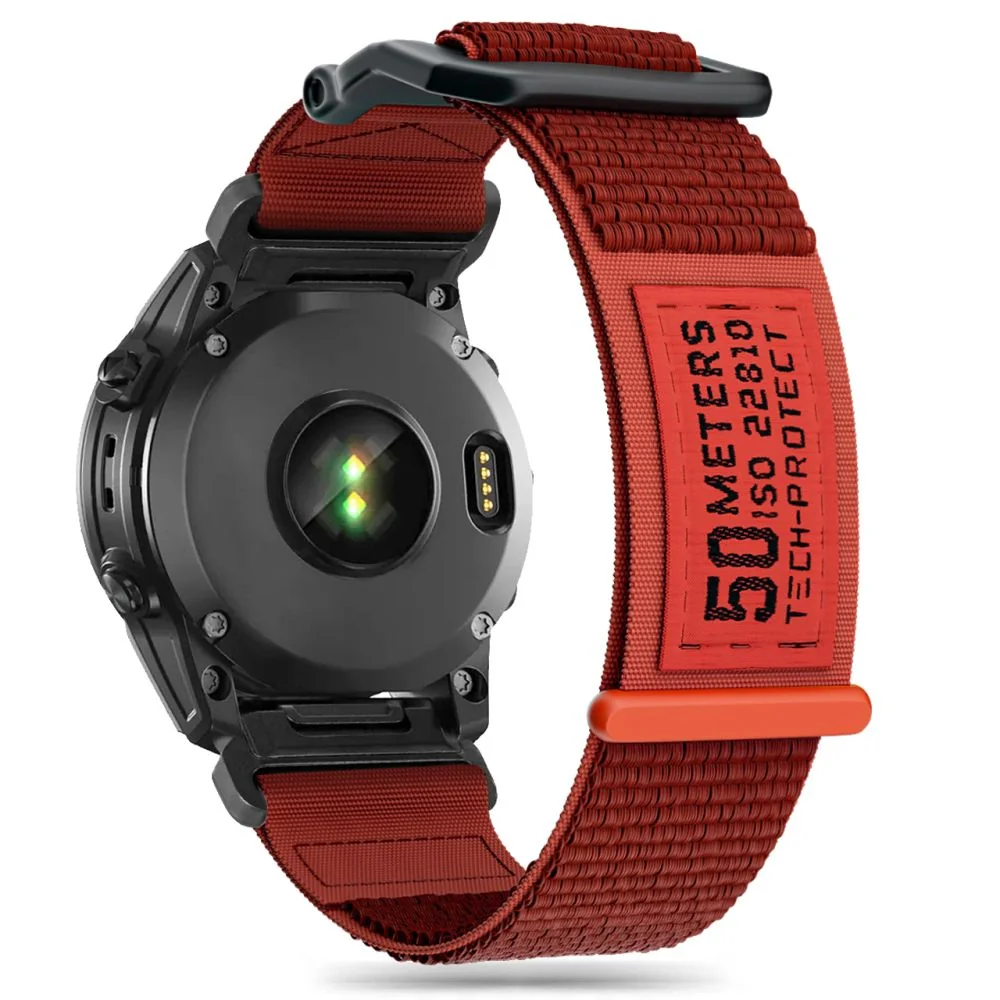 Tech-Protect Scount remienok na Garmin Fenix 5x / 5x Plus / 6x / 6x Pro / 7x / 8 51mm, orange