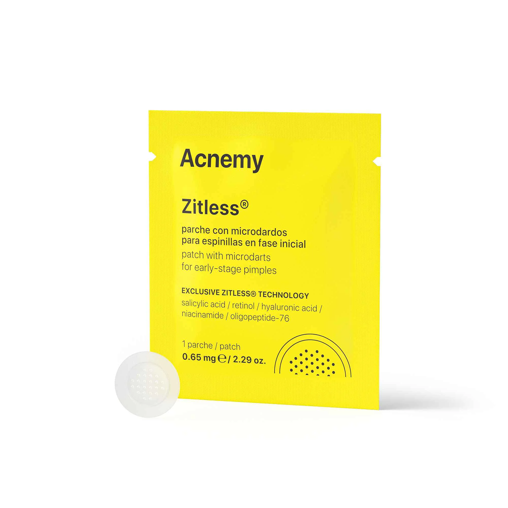 ACNEMY ZITLESS 5x0,65MG