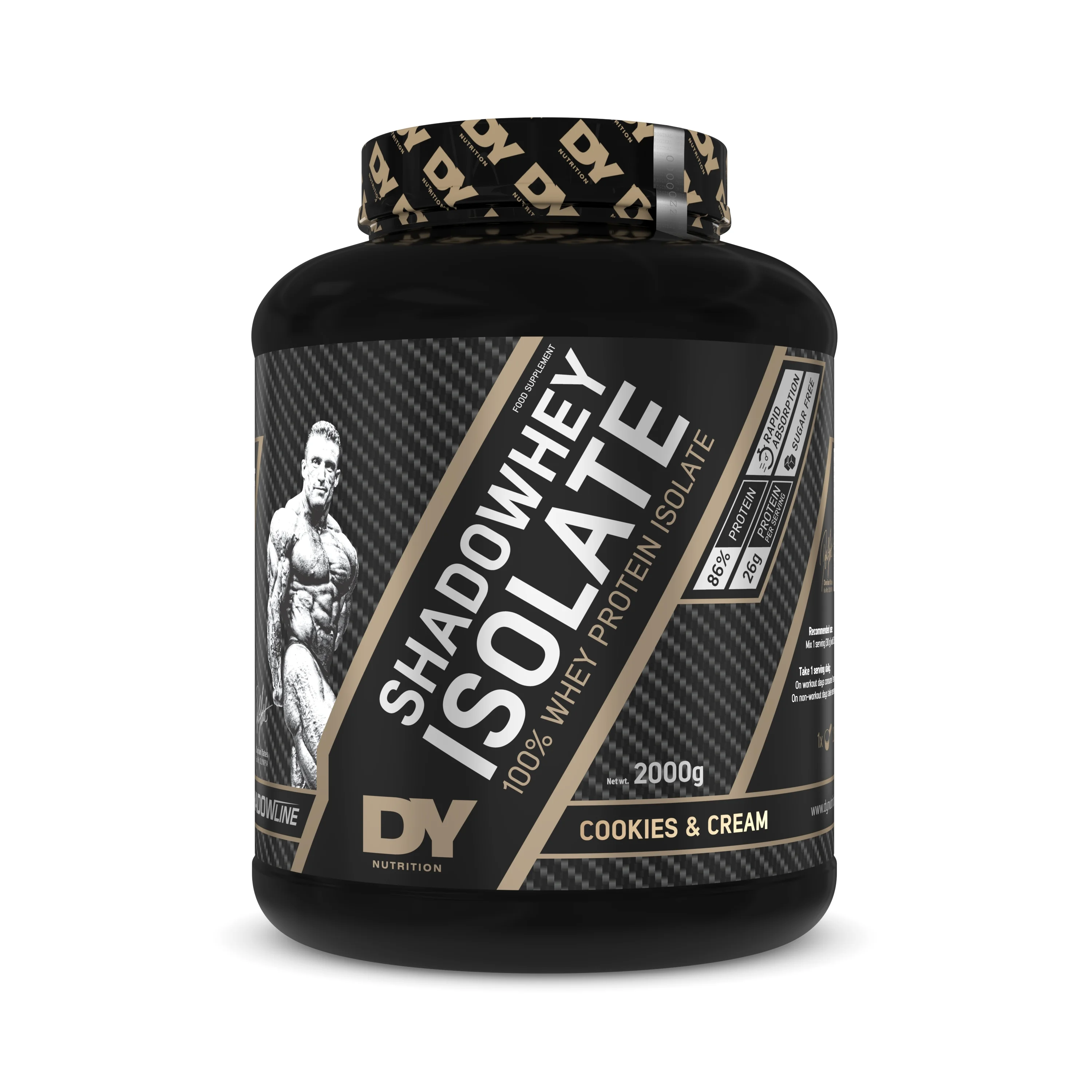 DY Nutrition SHADOWHEY Isolate sušienkový krém