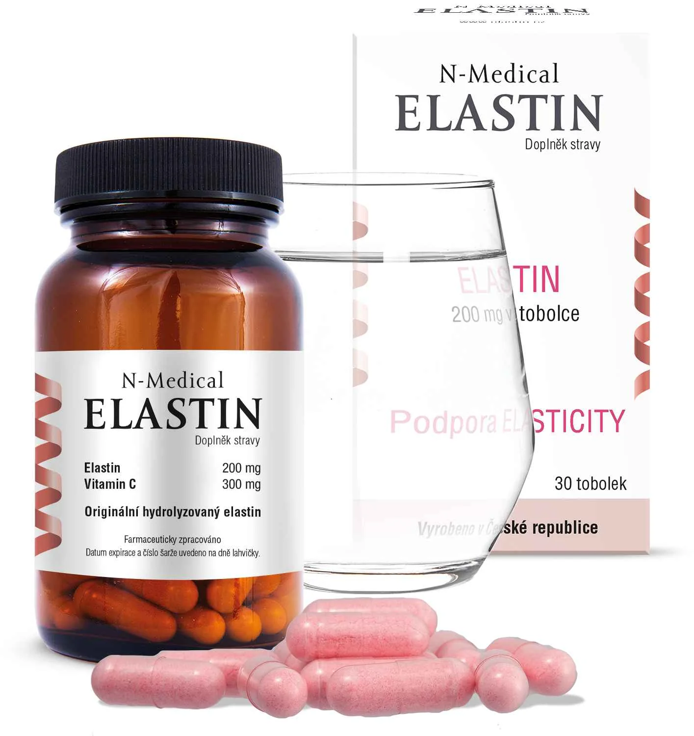 N-MEDICAL ELASTIN N-MEDICAL 30TBL 1×30 cps, výživový doplnok