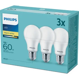 Philips Led 60w A60 E27 230v Ww Fr 3ct 1ks