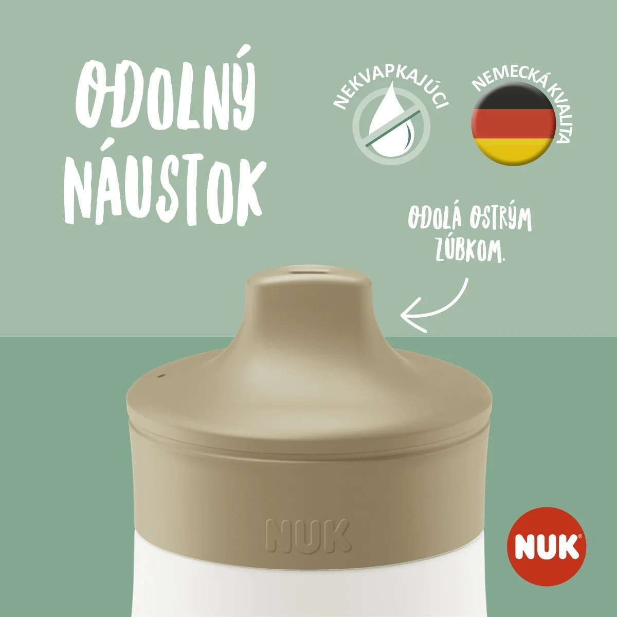 NUK flaša Mini-Me Sip 300 ml (9+ m.) 1×1 ks, fľaša s náustkom