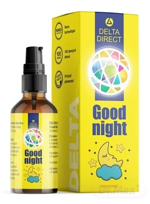 DELTA DIRECT Good night Pomaranč, Tekutý s dávkovačom