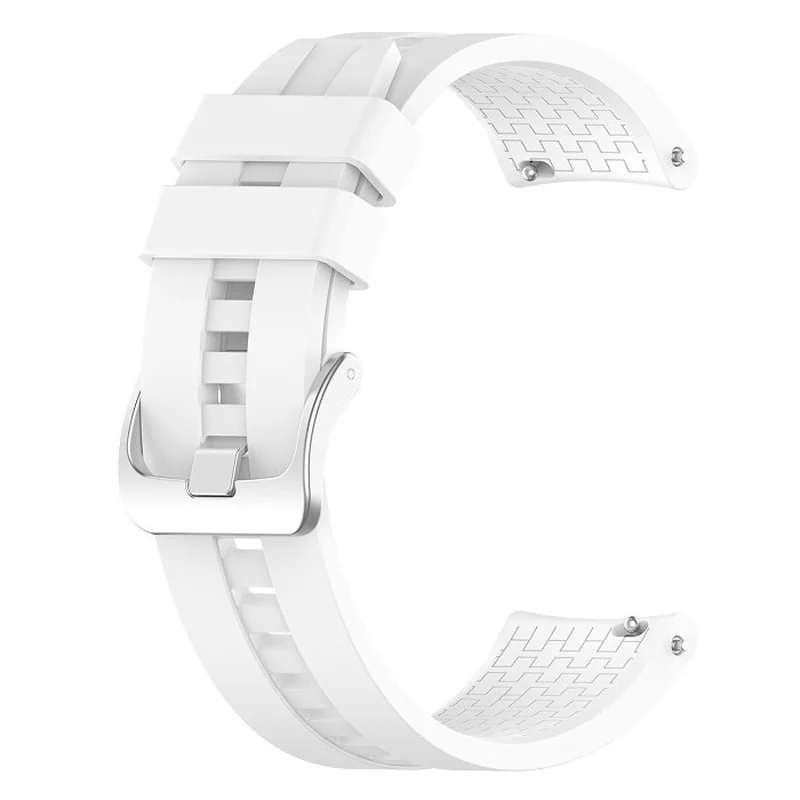 BStrap Silicone Cube remienok na Huawei Watch GT 42mm white