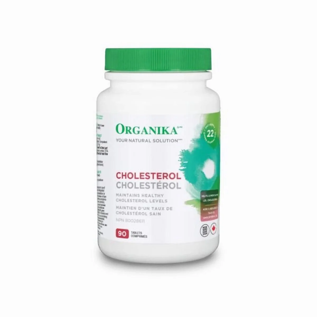 Organika CHOLESTEROL 90ks tabliet, pomáha znižovať hladinu LDL cholesterolu v krvi. 